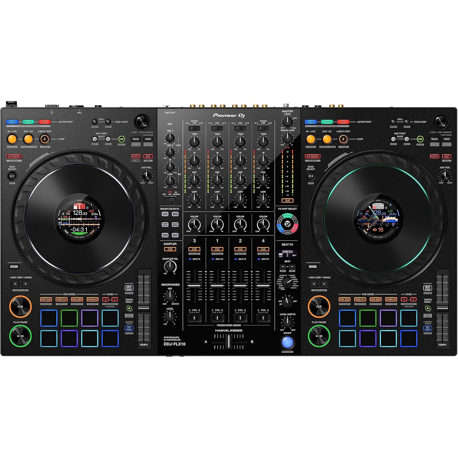 🔥Clearance Sale🔥 Pioneer DJ DDJ-FLX10 4-deck DJ Controller
