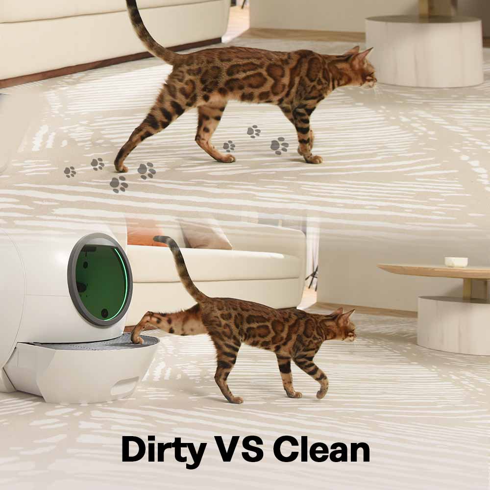 Els Pet Spaceship Self Cleaning Litter Box