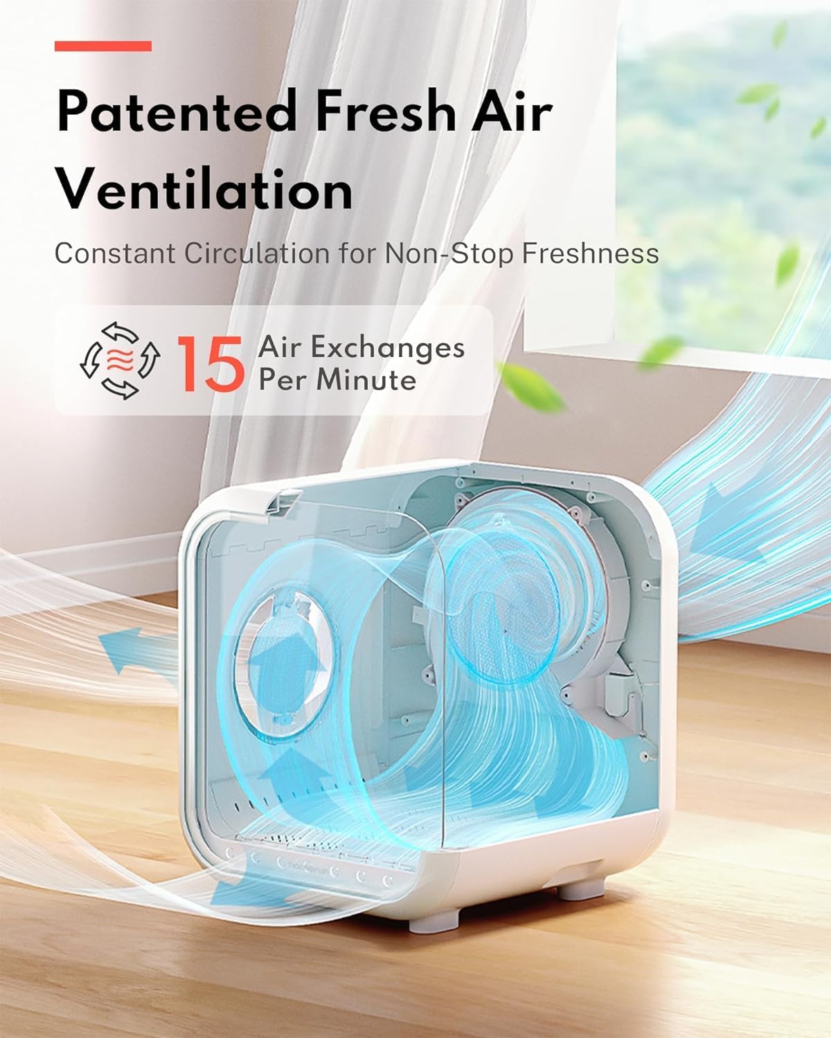 HomeRunPet Drybo Plus Automatic Pet Dryer Box - Ultra Quiet, Smart Temperature Control, 360° Efficient for Cats and Small Dogs, 50 L