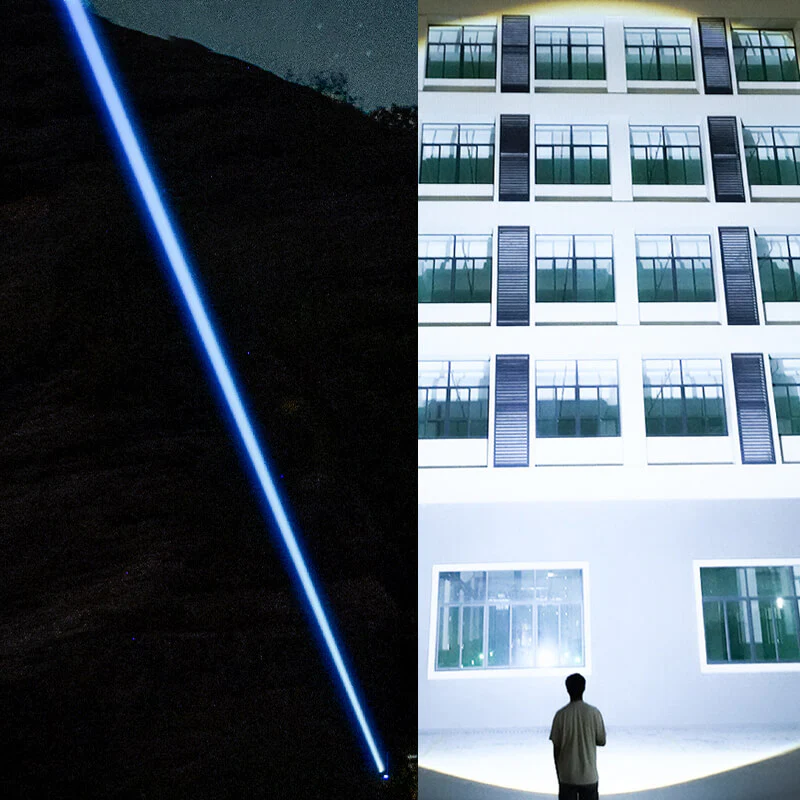 50000 LM Super Bright Flashlight