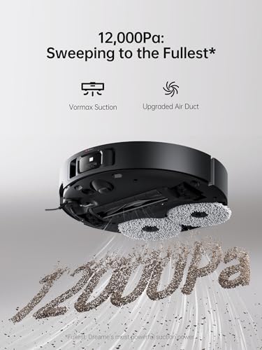 DREAME X40 Ultra Robotic Vacuum with Removable & Liftable Mop